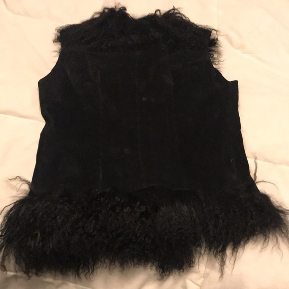 Black Bisou Bisou suede vest - NWT - Picture 3 of 12